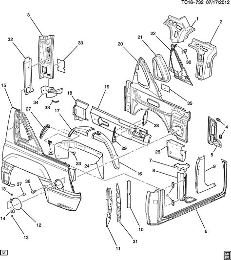 2006 chevy avalanche sheet metal parts|Chevy Avalanche body parts catalog.